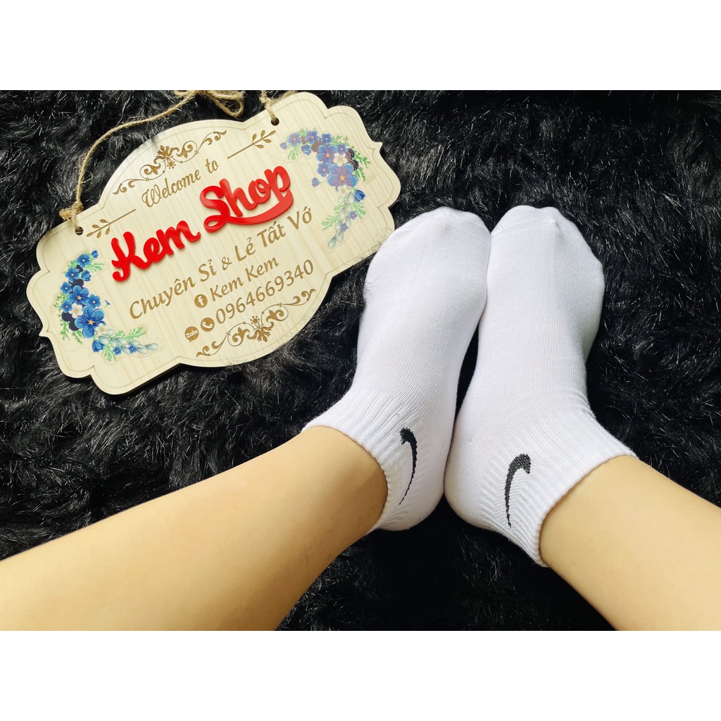 Tất Thể Thao Nike CỔ NGẮN 10-12cm