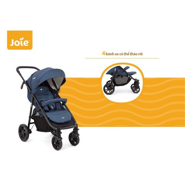 [Mã MKBC13 giảm 80k đơn 1 triệu] Xe đẩy trẻ em Joie Litetrax 4 DLX W/ RC