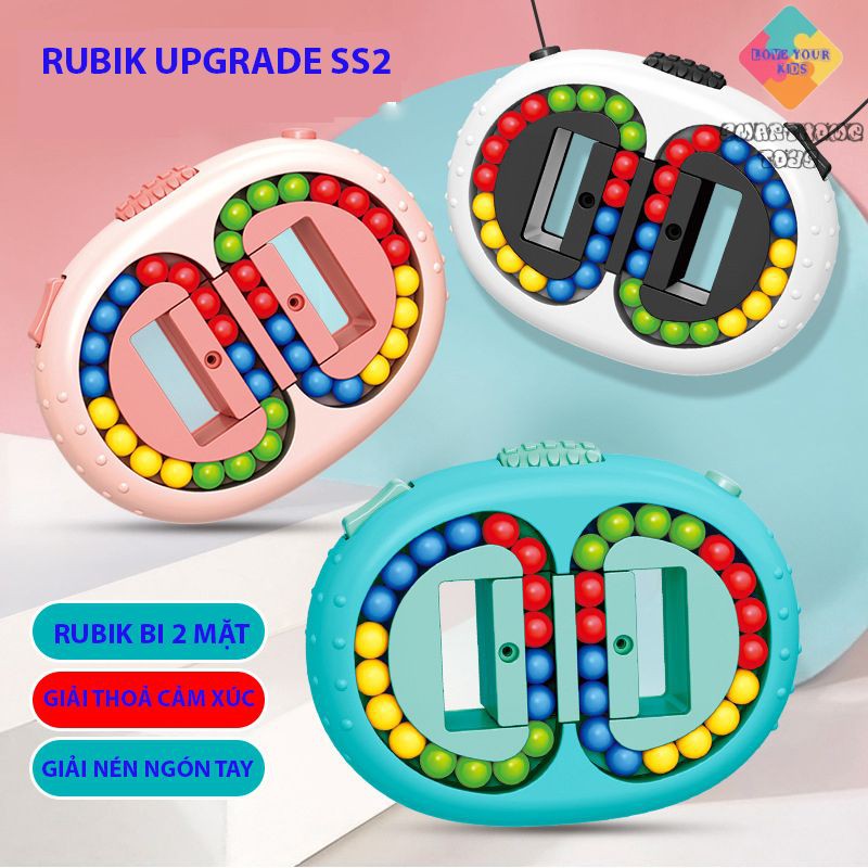 Rubik Biến Thể - Rubik Bi Phiên Bản Nâng Cấp Kết Hợp Các Nút Bấm Giảm Stress 2 trong 1- Smarthome Toys