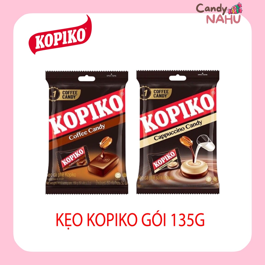 Kẹo Cà Phê Kopiko Gói 135g (40 viên)