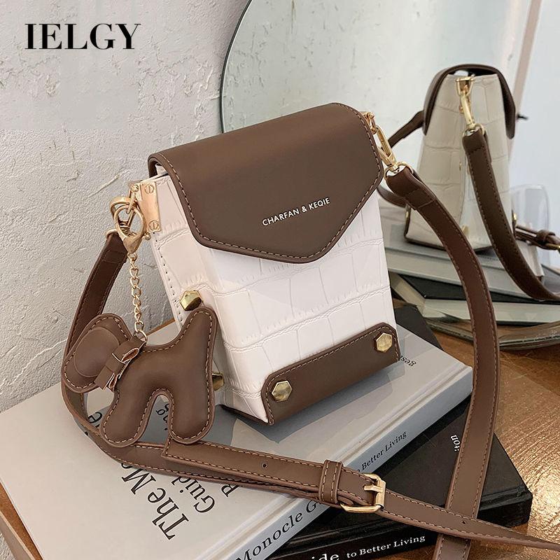 Túi đeo vai IELGY đựng điện thoại phong cách phương tây chất lượng cao cho nữ