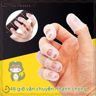 Set 5 găng ngón tay chống trượt hỗ trợ chơi đàn guitar tiện lợi