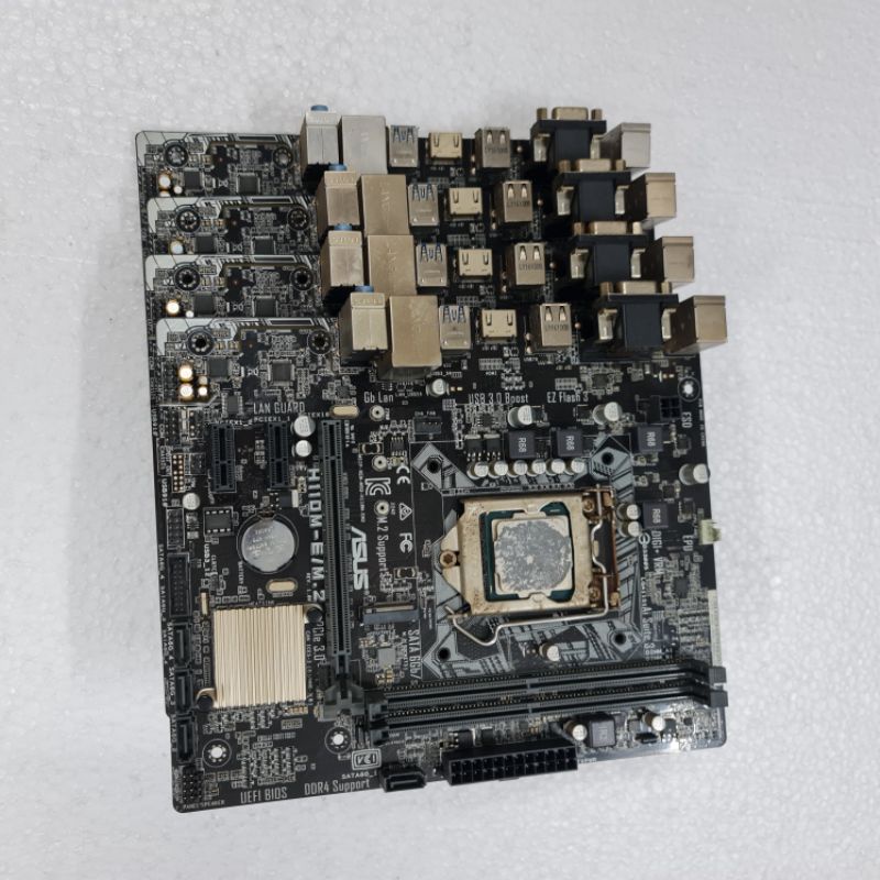 COMBO MAIN ASUS H110 M2+ CPU INTEL G4560