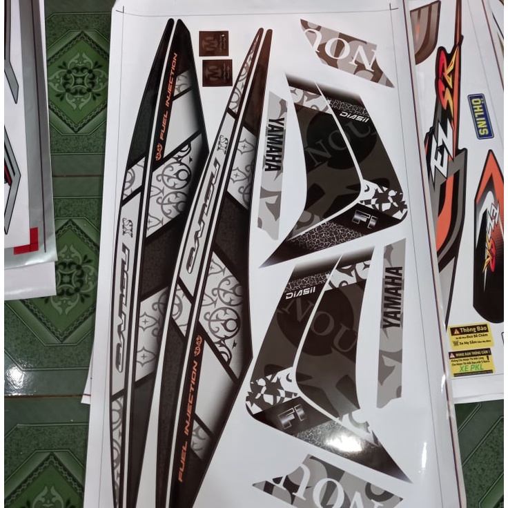 Tem rời nouvo 5 đen bạc