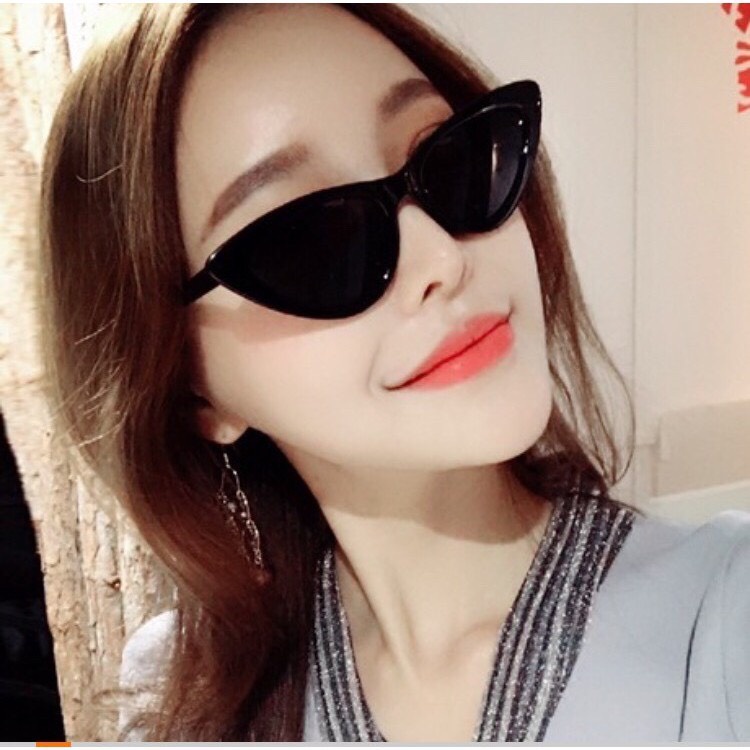 Kính mát thời trang nam nữ đẹp giá rẻ mắt mèo chống tia UV phong cách Ulzzang HANASO 201