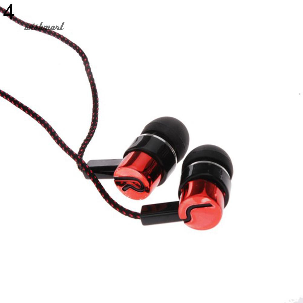 Tai nghe stereo có dây nhét tai giắc 3.5mm phát âm thanh sống động