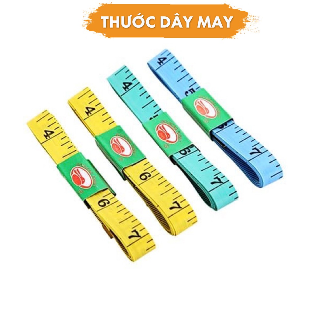 Thước dây đo eo 150cm , thước may đo quần áo , vải nhiều màu bền đẹp giá rẻ tiện lợi