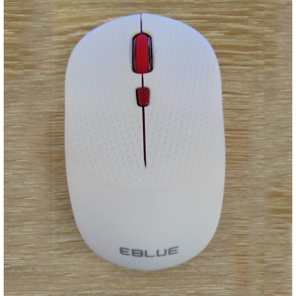 Chuột không dây E-Blue EMS816 I I Màu Trắng I Wireless Mouse EBlue EMS816 White