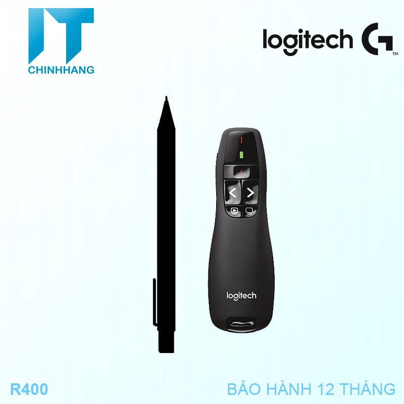 Bút Trình Chiếu Logitech R400 - Hàng Chính Hãng