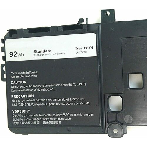 Pin Xịn (Battery) Dell Alienware 15 17 R1 R2 191YN Original (92wh) BH đổi mới