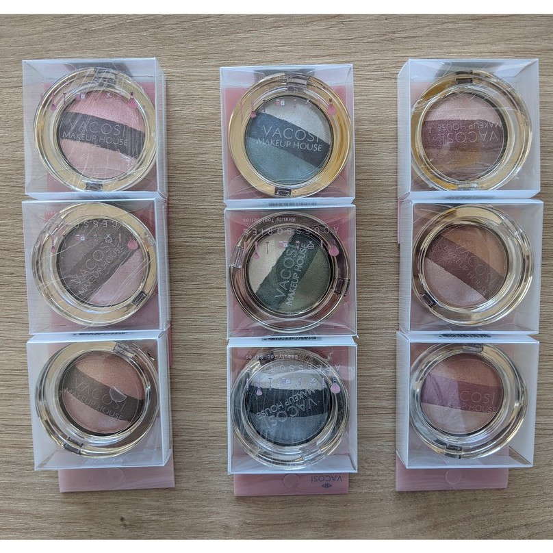 Phấn mắt VACOSI TRIO EYESHADOW 3 màu | BigBuy360 - bigbuy360.vn