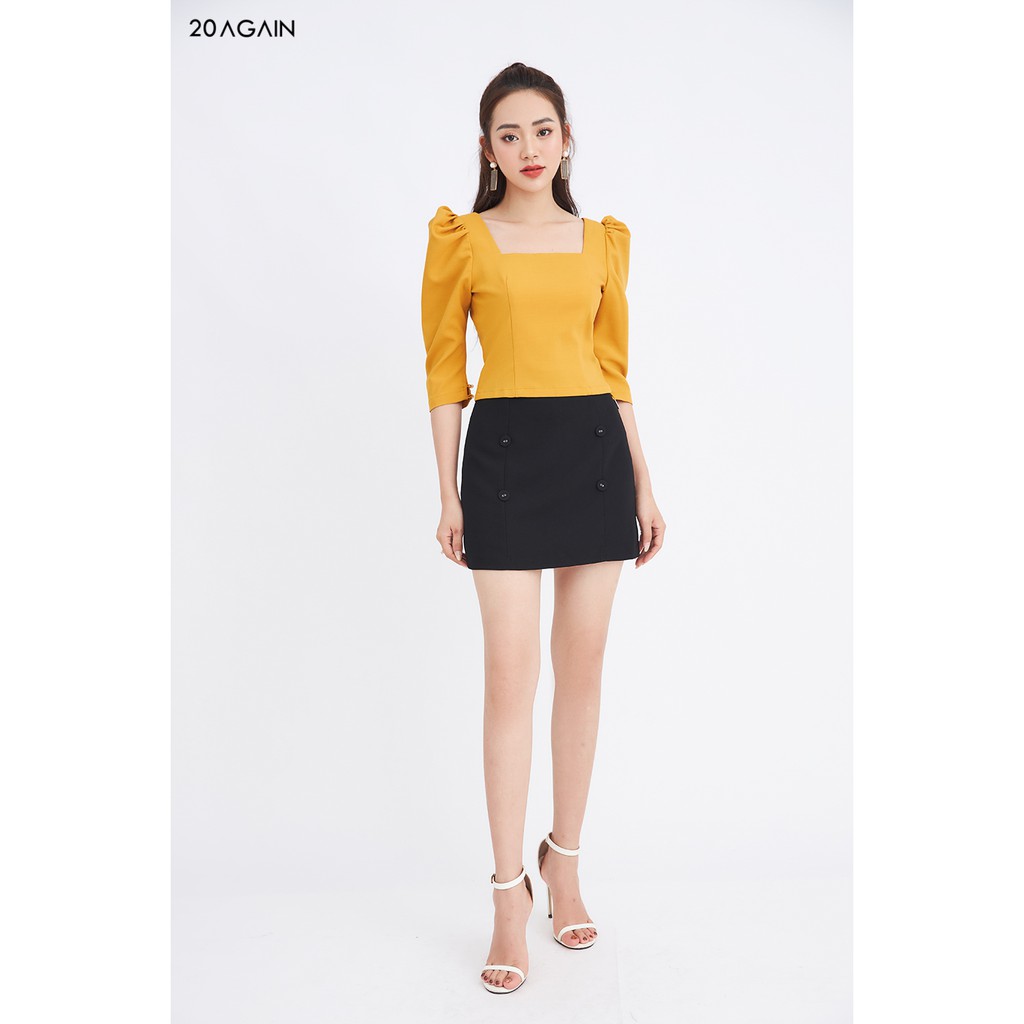 Áo sơ mi cổ vuông 20AGAIN ASA0354