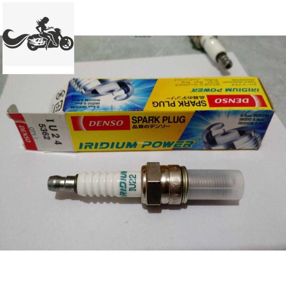 Bugi Denso Iridium Power Iu22 Cho Air Blade, Pcx, Lead, Future, Wave, Nouvo Lx, Luvias