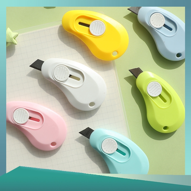 Dao rọc giấy mini nhiều màu sắc