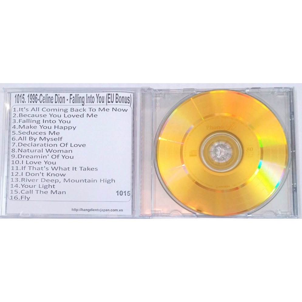 Bộ 4 CD ca sĩ Celine Dion ( 1015 - 1018 )