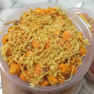 Nui lắc phomai khô bò/ chà bông