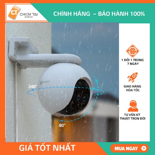 Camera IP Wifi Outdoor xoay ống kính kép EZVIZ C8PF 2MP (bản quốc tế)