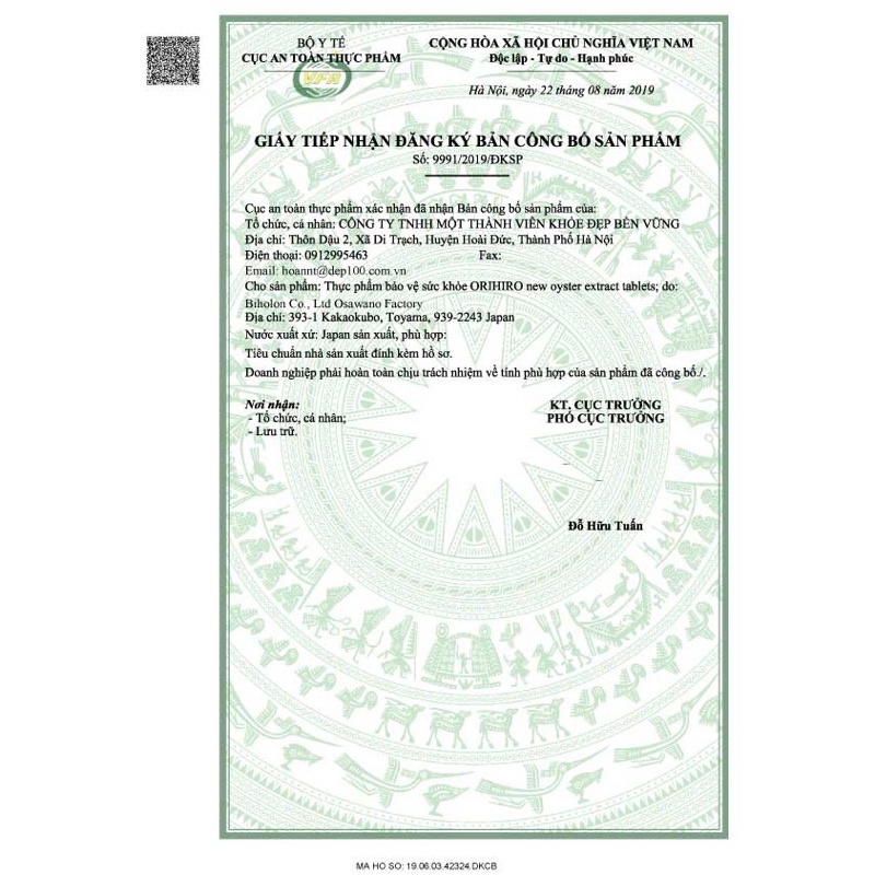 Bột Collagen Placenta Orihiro 60000 Nhật Bản 120Gr