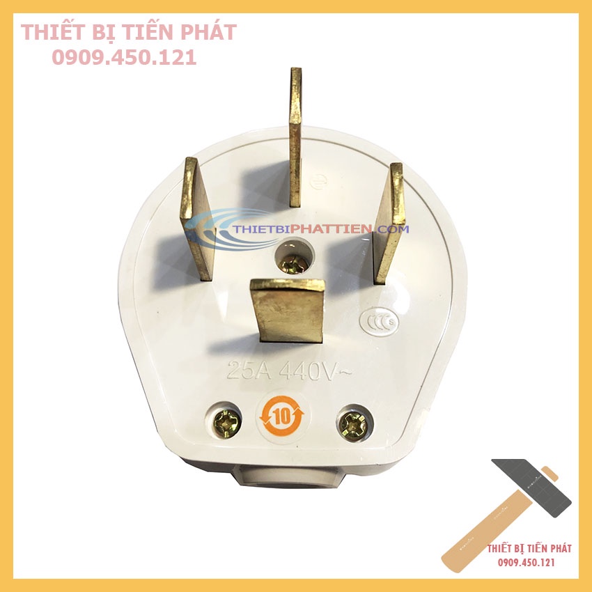 Phích Cắm Điện 4 Chân GN-T25 3 Pha 25A-440V