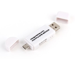 Đầu đọc thẻ Micro SD/SD chuyển đổi từ Micro USB OTG sang USB 2.0