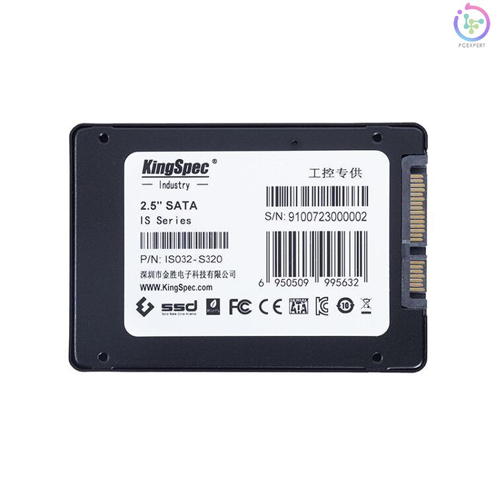 KingSpec SATA II SSD 2.5inch 32GB MLC SATA Solid State Drive High-speed Shockproof Solid State Drive for Desktop Computer Laptop