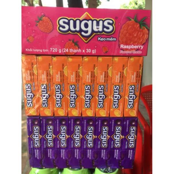 3 chiếc kẹo mềm vị trái cây Sugus 30g