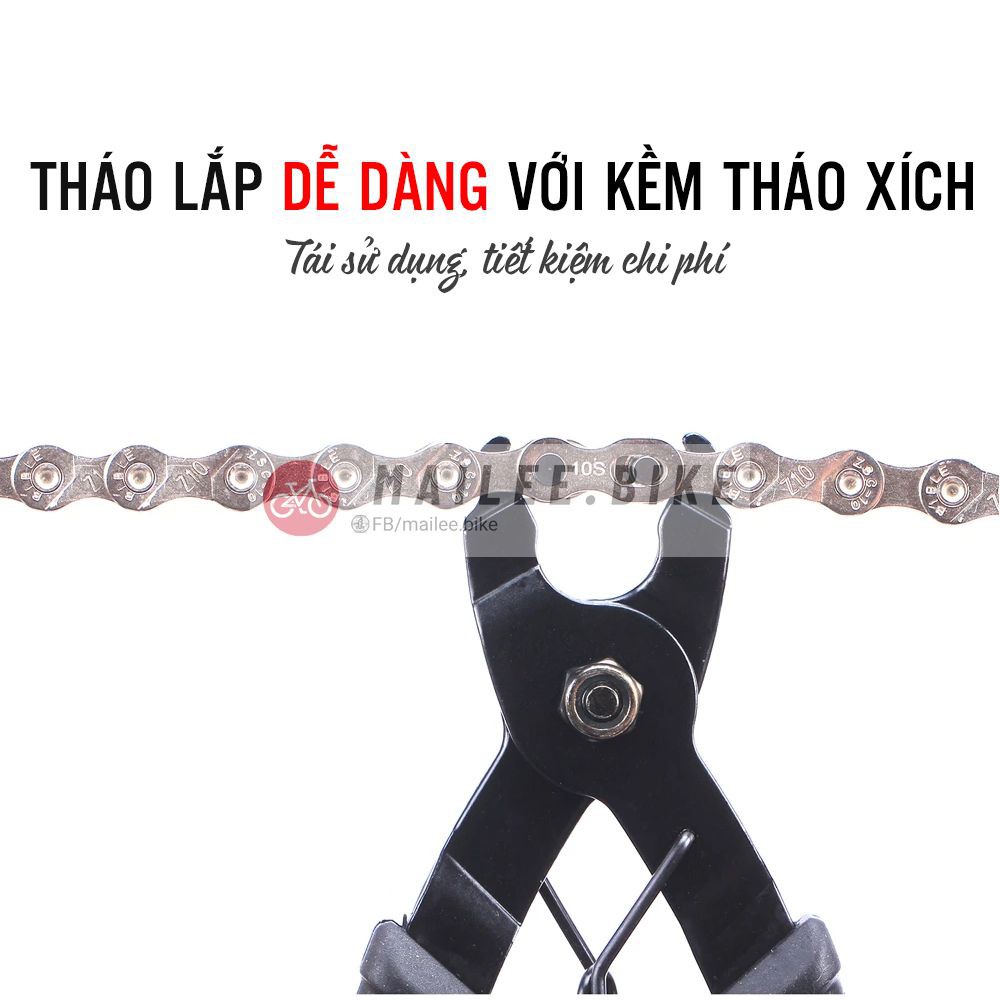 Khóa Nối Mắt Dây Xích/ Dây Sên Xe Đạp 6-7-8S/ 9S/ 10S(Speed) Master Link Tái Sử Dụng Nhiều Lần Tiện Dụng