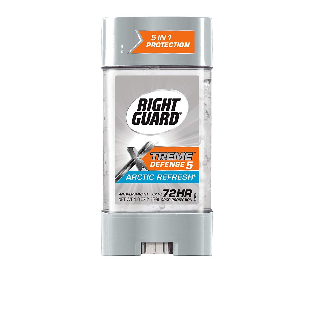 Lăn khử mùi dạng gel Right Guard Total Defense Power Gel Anti-Perspirant Deodorant Artic Refresh 113g (Mỹ)