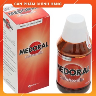 Nước xúc miệng medoral 250ml