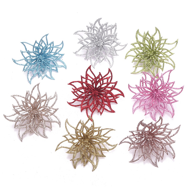 Hoa Giả Trang Trí Cây Thông Giáng Sinh