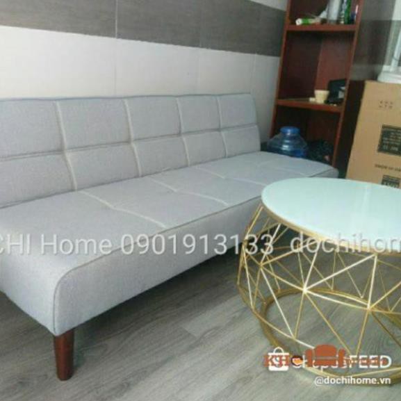 Bàn sofa cái trống kính cường lực, chân sơn tĩnh điện cao cấp DOCHI Home