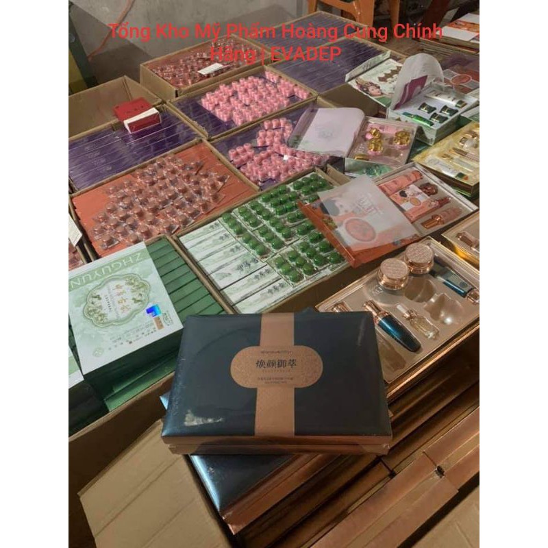 Bộ 3 test mini kem hoàng cung xanh chính hãng