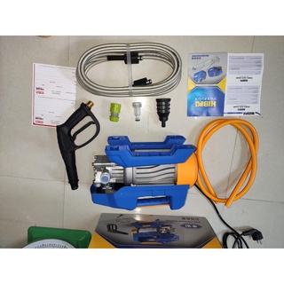 Máy rửa xe cao cấp HIBIKI HB 363 , 15 lít/ phút, 11 mpa. Dây đồng chịu nhiệt, vòi xịt chỉnh được