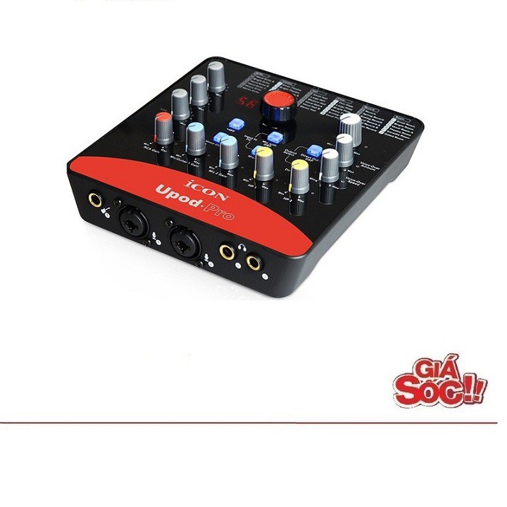 Sound Card Hát Karaoke Live Stream Icon Upod Pro cao cấp