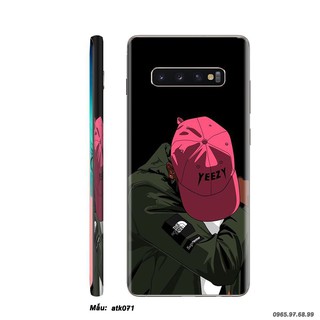 Miếng dán skin SamSung Galaxy  Note 7 / Note FE/ Note 8/ Note 9 / Note 10 / Note 10 Lite/ Note 10 Plus in hình  sưu tầm