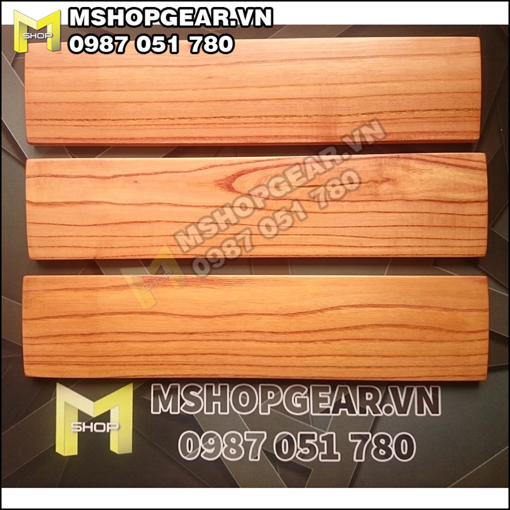 Kê tay gỗ nguyên khối cho bàn phím cơ Fullsize/TKL/Mini 60%/68% | BigBuy360 - bigbuy360.vn
