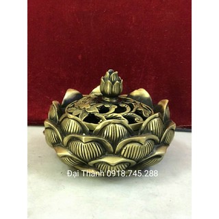 lư xông trầm cánh sen nhỏ