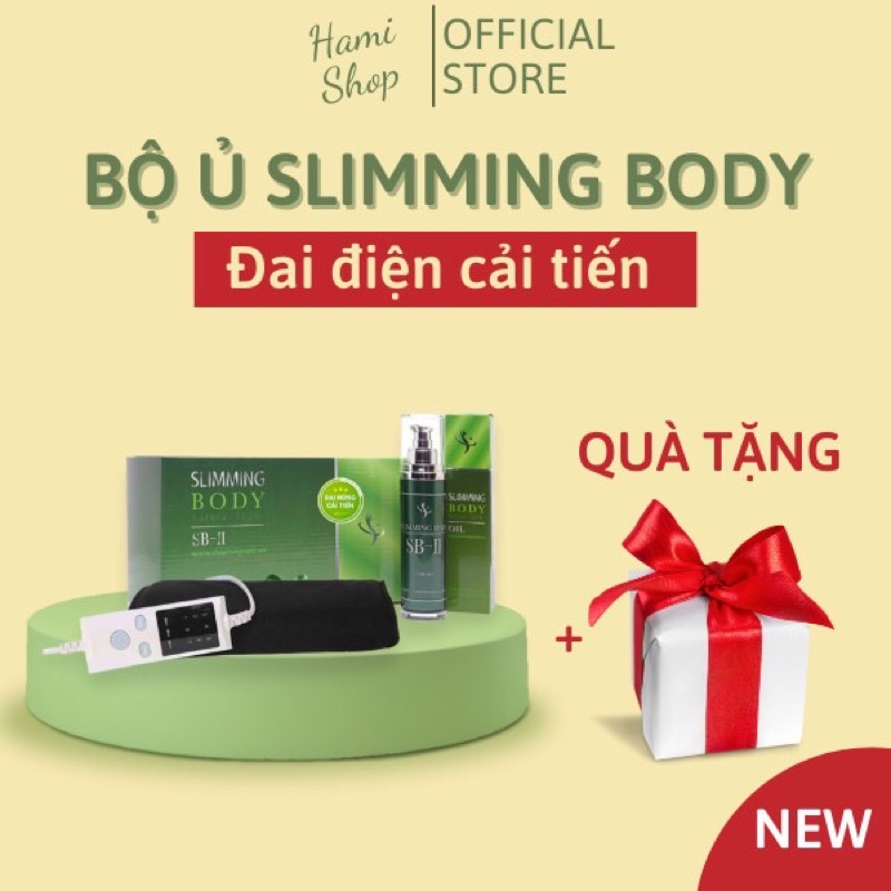 Bộ Ủ Nóng Slimming Body SB2, Tan Mỡ, Giảm Eo Hiệu Quả An Toàn