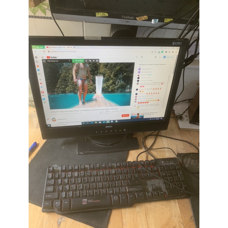 MÀN HÌNH LCD 19in DELL KÉO FUJITSU,  có CHÂN ĐẾ | BigBuy360 - bigbuy360.vn