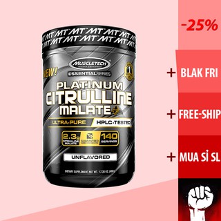 MuscleTech Platinum Citrulline Malate -Thực Phẩm Tăng Sức Bền Lưu Thông Máu Và Cường Độ Tập Luyện 492G – 140 Lần Dùng