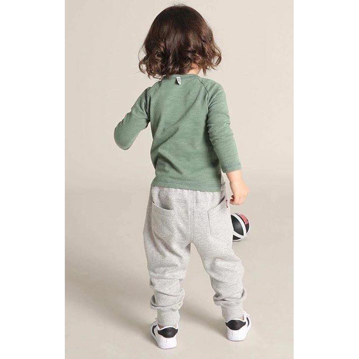 Quần nỉ lót lông bé trai