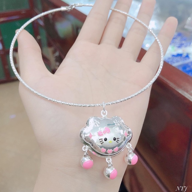 Kiềng cổ bé bạc ta xưởng bạc Anh Vững