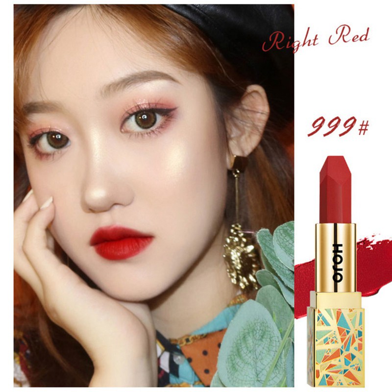 [Hàng mới về] Son lì HOJO dưỡng ẩm chống thấm nước chống dính lâu trôi | BigBuy360 - bigbuy360.vn