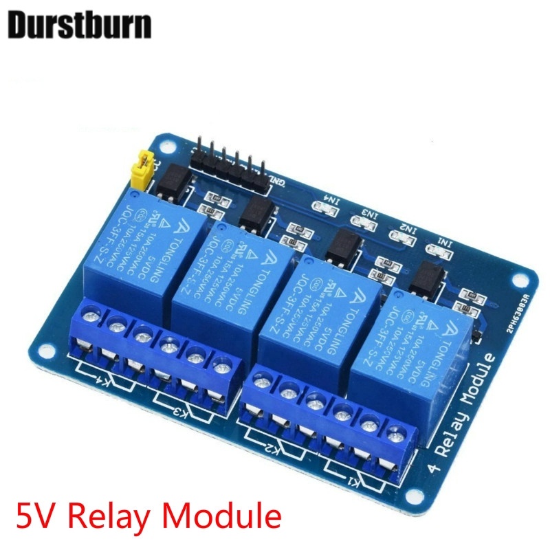 Mô Đun Rơ Le 4 Kênh 4 Channel relay Module 5V/12V cho Arduino ARM PIC AVR DSP