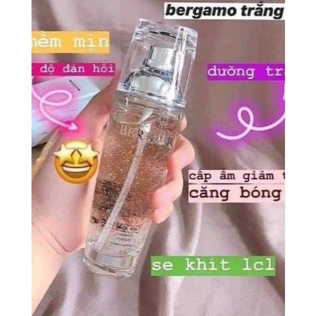 Serum bergamo /Tinh chất dưỡng da Bergamo 24K Gold Brilliant Essence 110ml