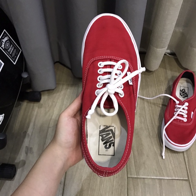 Giày sneakers Vans Authentic Red