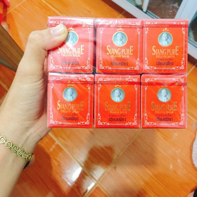 1 lốc (12 chai) cao cù là xoa bóp đỏ SIANG PURE