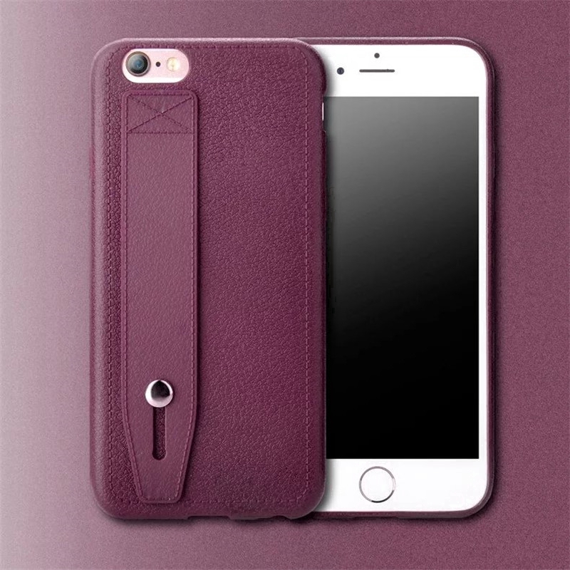 Ốp điện thoại mềm màu trơn có phụ kiện đỡ cho iphone 12 pro max 12 mini 11 pro max 6 6s 7 8 plus x xs max xr | BigBuy360 - bigbuy360.vn