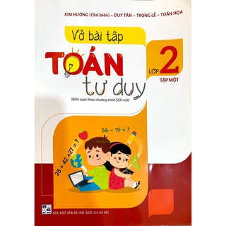 Sách - Vở bài tập Toán tư duy Lớp 2 - Tập một