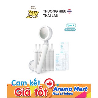 [FREESHIP] Bộ Vòi Sen Tắm Cao Cấp Khử Clo, Lọc Nước Baby Tattoo ＊AramoMart＊